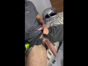 Cazzone nero dopo allenamento